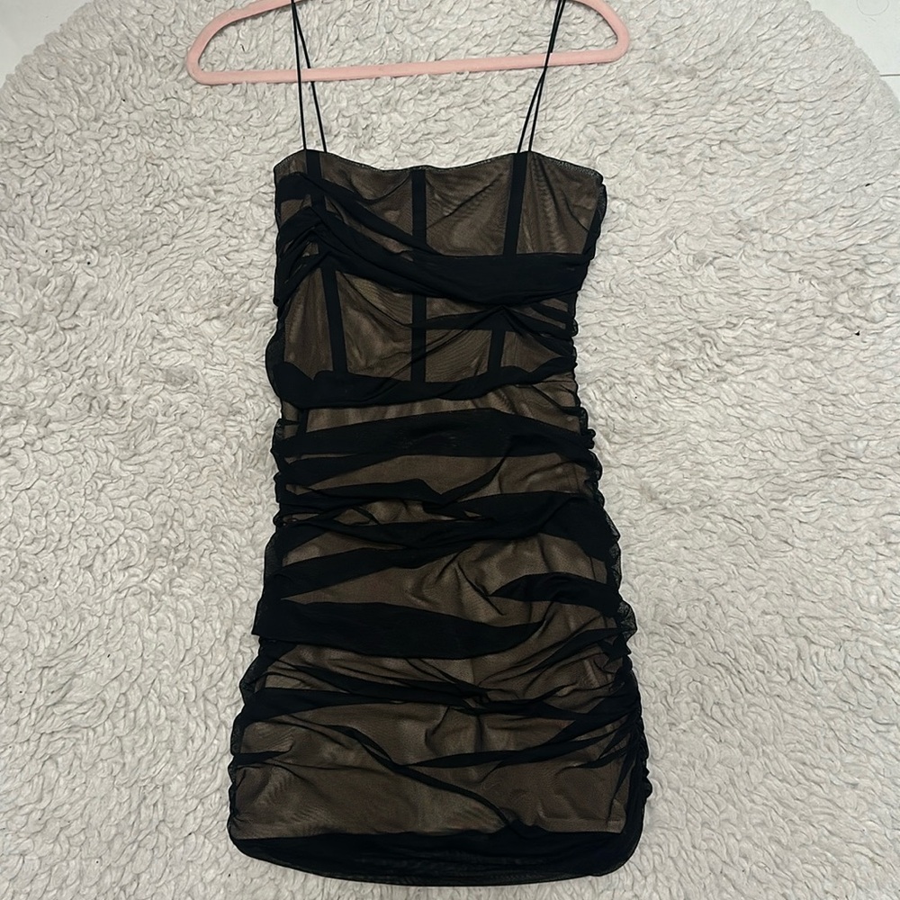 Double layered mesh dress!